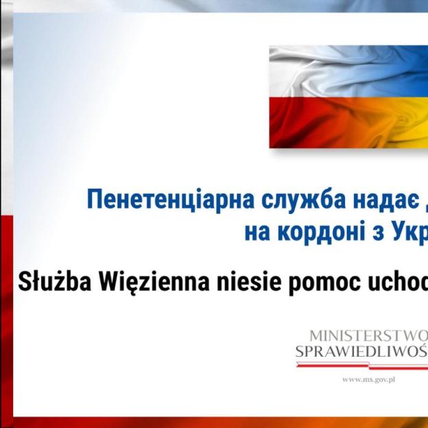 [VIDEO] Służba Więzienna niesie pomoc uchodźcom na granicy z Ukrainą