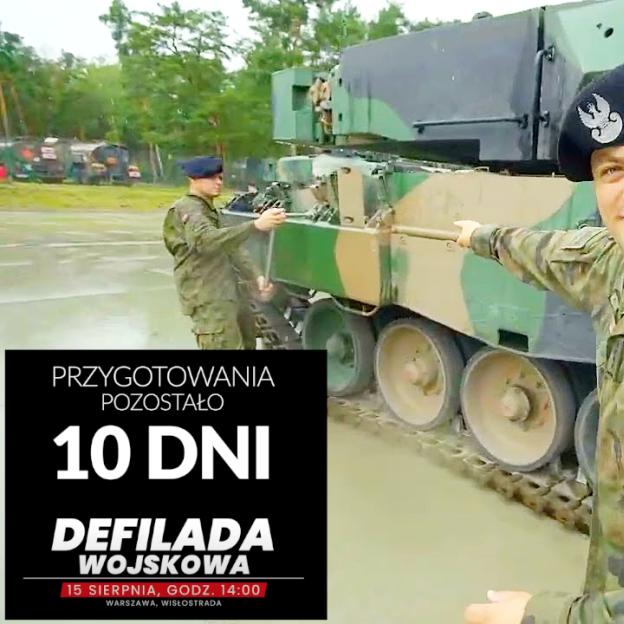 [VIDEO] 1 Warszawska Brygada Pancerna: Zgrupowanie do defilady dzień 1
