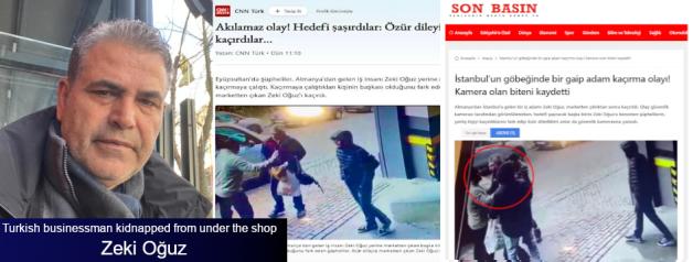 [VIDEO] A Polish woman living in Germany is worried about her friend - a Turkish businessman!  Zeki Oğuz was kidnapped from a shop in Istanbul, in broad daylight, on Saturday, March 18, 2023, at around 14!