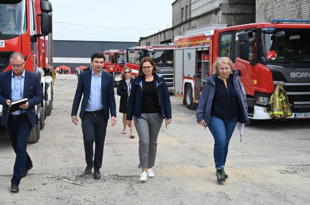Monitoring skutków pożaru nielegalnie zgromadzonych odpadów w Siemianowicach Śląskich