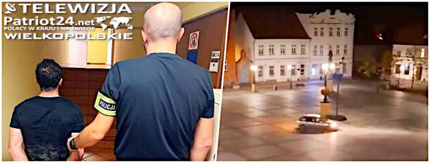 Nieodpowiedzialny obywatel Gruzji w rękach średzkich policjantów